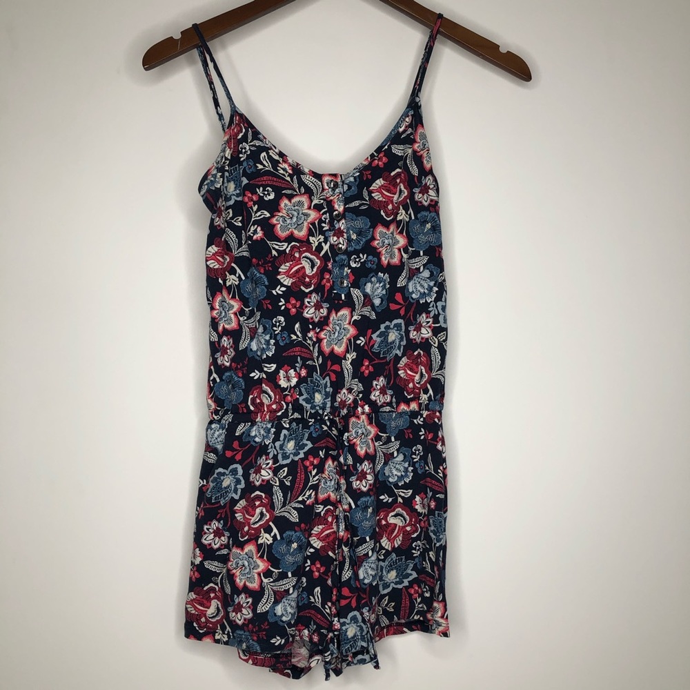 Aeropostale Floral Romper
